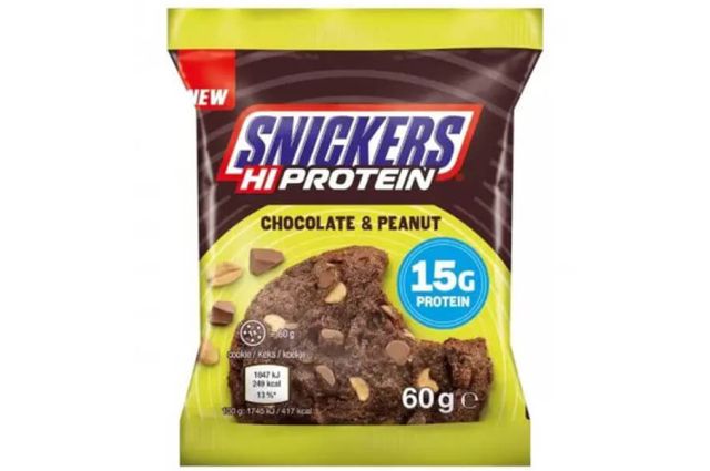 Snickers High Protein Cookie 60g Chocolate & Peanut