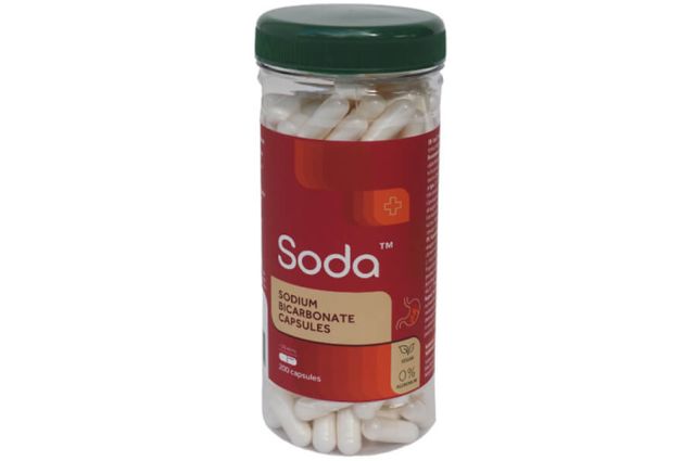 Sodium Bicarbonate 200 cap