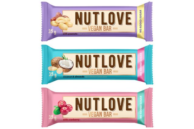 NutLove Vegan Bar 35g Coconut & Almonds