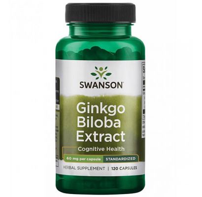 Swanson Ginkgo Biloba Extract 60mg