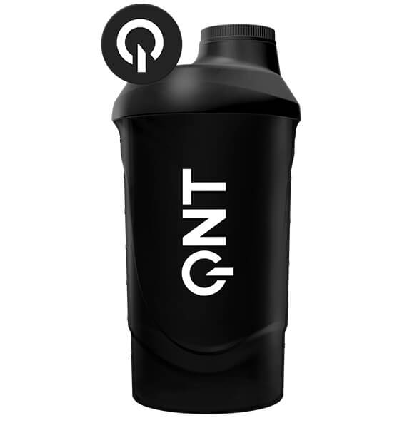 Shaker - QNT It`s ON 600ml Black Smoke