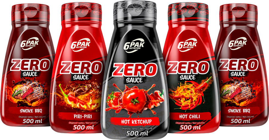 6PAK Nutrition Zero Sauce