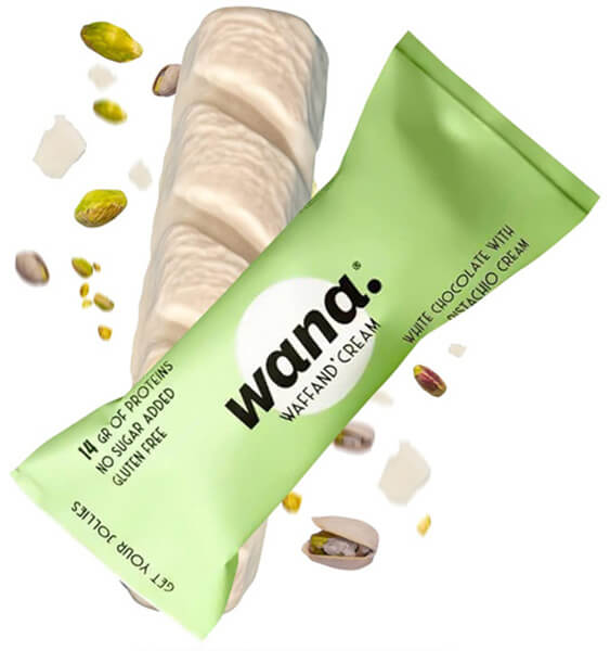 Waffand Cream 43g White Chocolate & Pistachio Cream