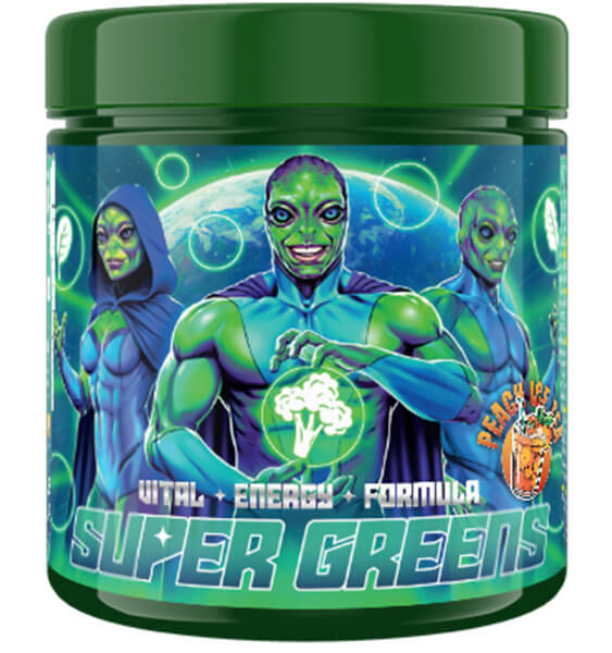 Super Greens 250g Blueberry Slush