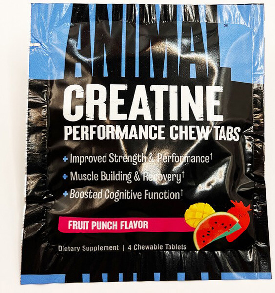 Animal Creatine Chews Sample