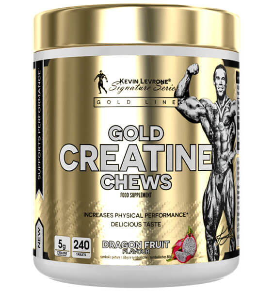 Gold Creatine Chews 240tab Blue Raspberry