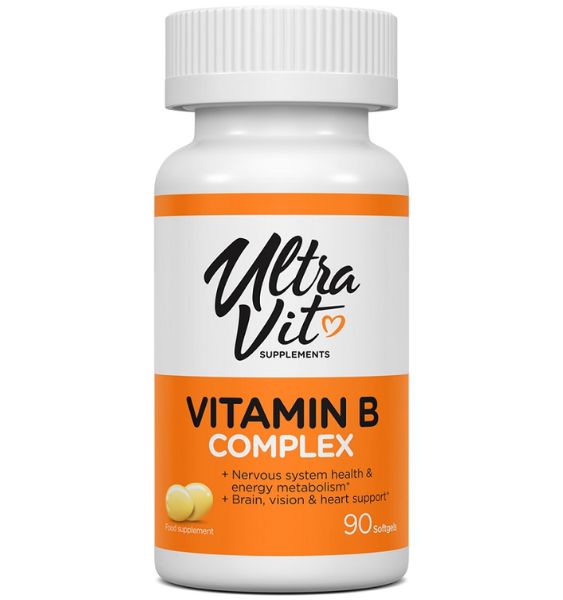 ULTRAVIT Vitamin B complex 90 softgels